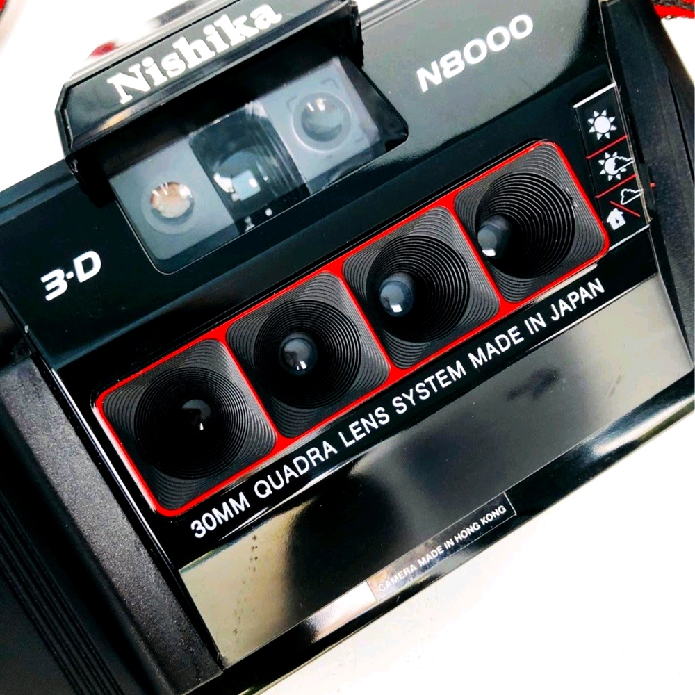 Nishika N8000 RARE lenticular vintage camera